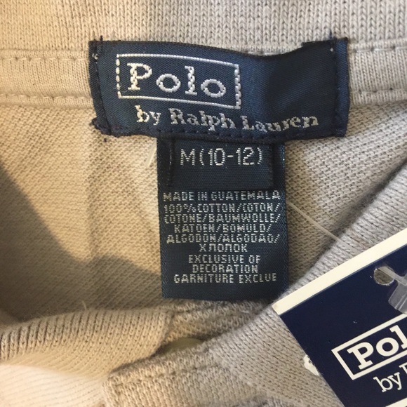 NWT Polo by Ralph Lauren Boys Top Size 10/12 (M) - Picture 3 of 5